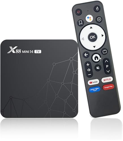 その他 Android TV box Android 14.0 TV Box, ADDCOLOR TV Box 2025 with 2GB 16GB RK3518